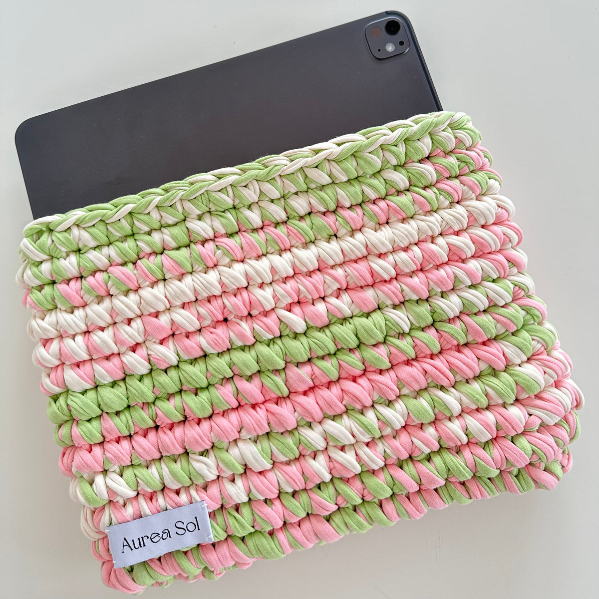 13” iPad Case - Strawberry Matcha