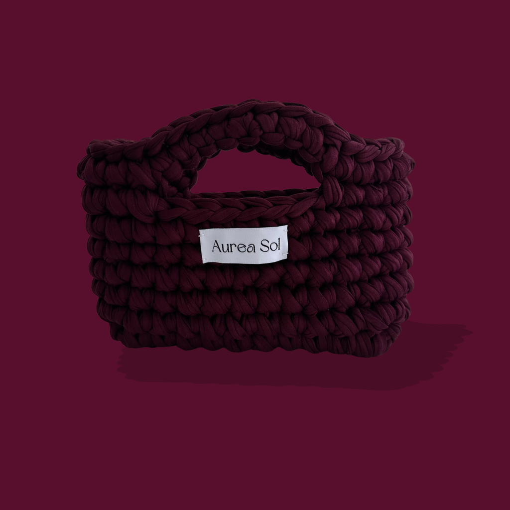 Amalfi Hand Bag - Garnet