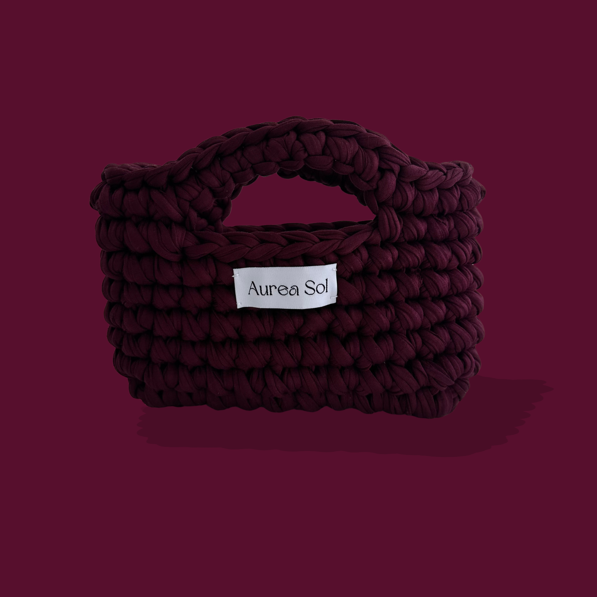 Amalfi Hand Bag - Garnet